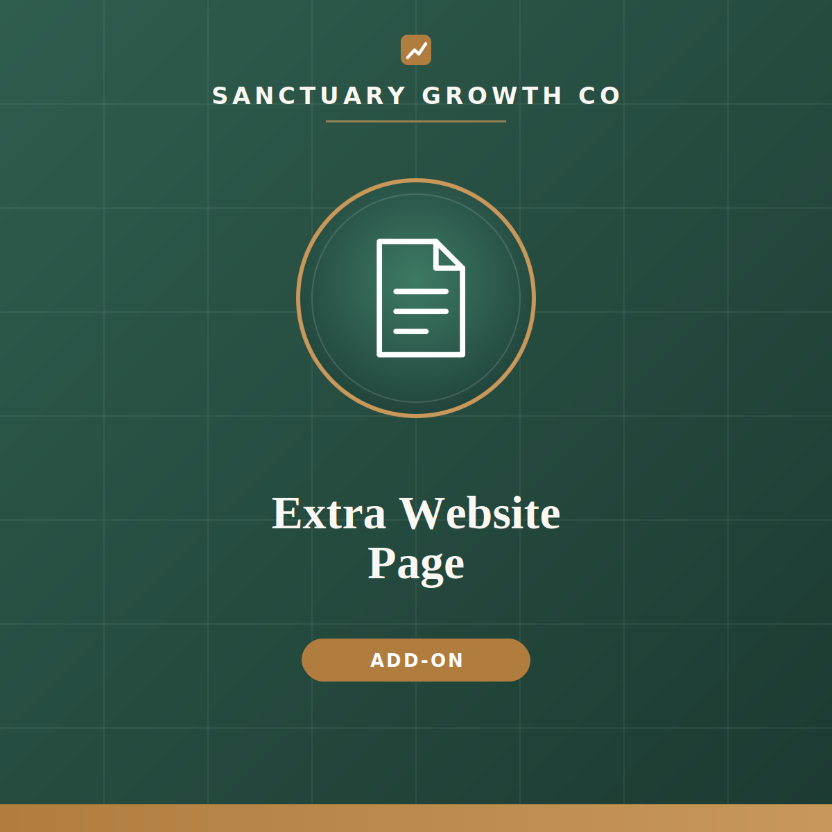 Extra Website Page — Sanctuary Growth Co