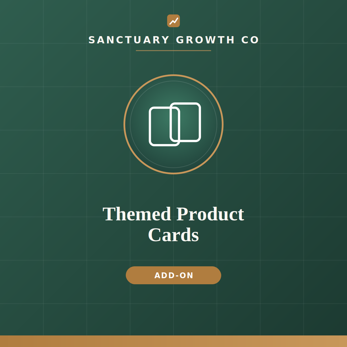 Themed Product Cards — Sanctuary Growth Co