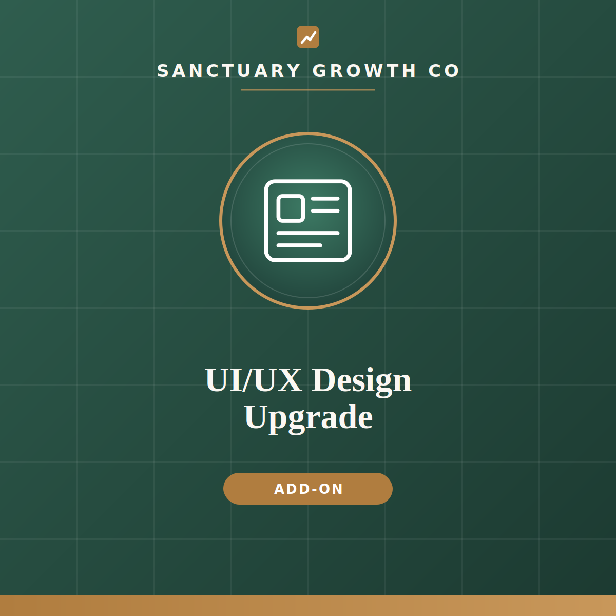 UI/UX Design Upgrade — Sanctuary Growth Co