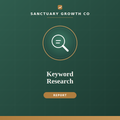 Keyword Research Report — Sanctuary Growth Co