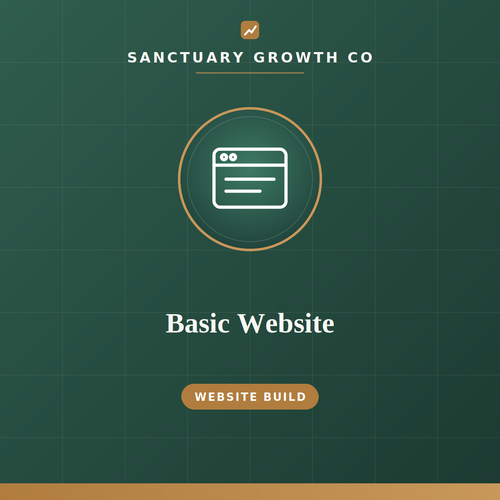 Basic Website — Sanctuary Growth Co