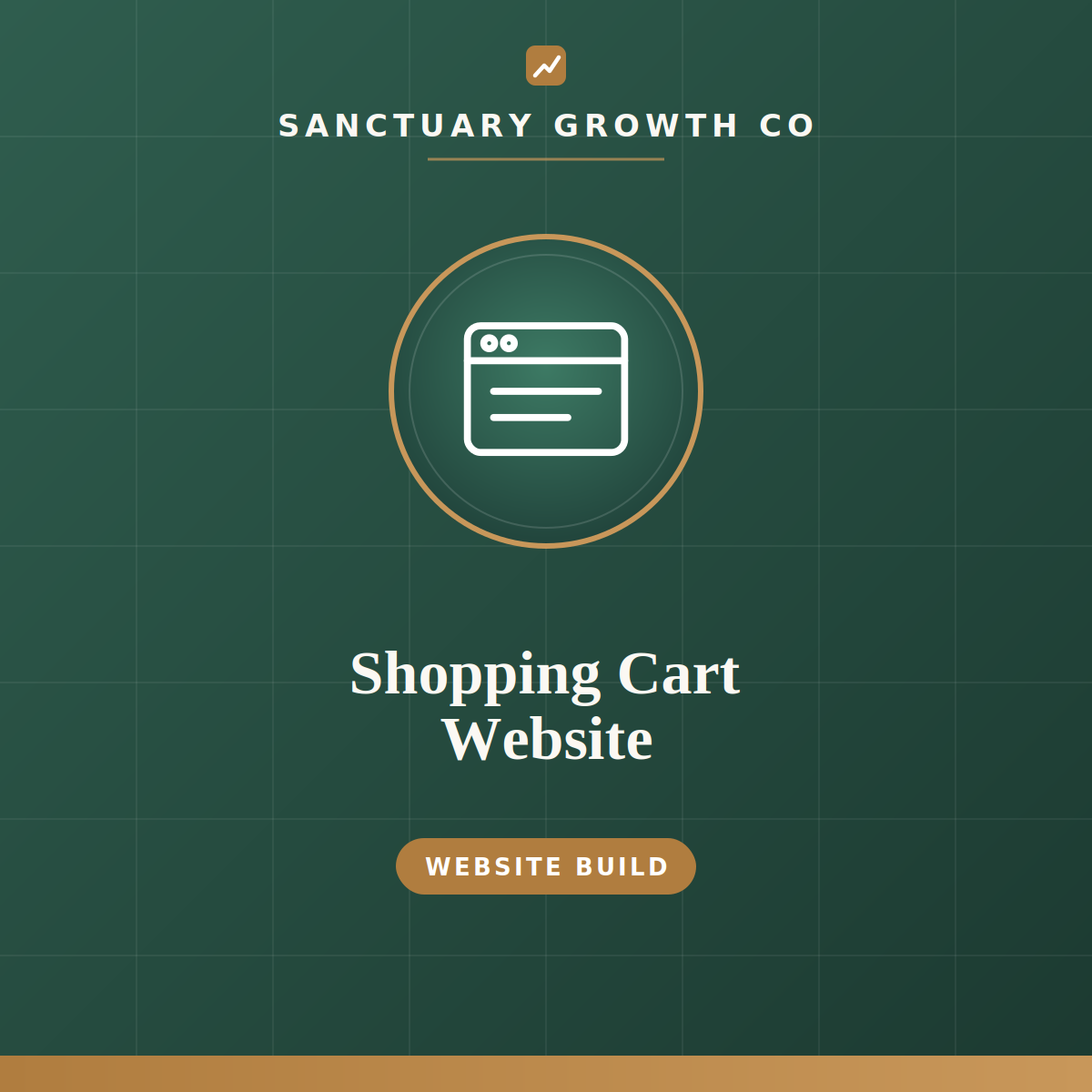 Shopping Cart Website — Sanctuary Growth Co