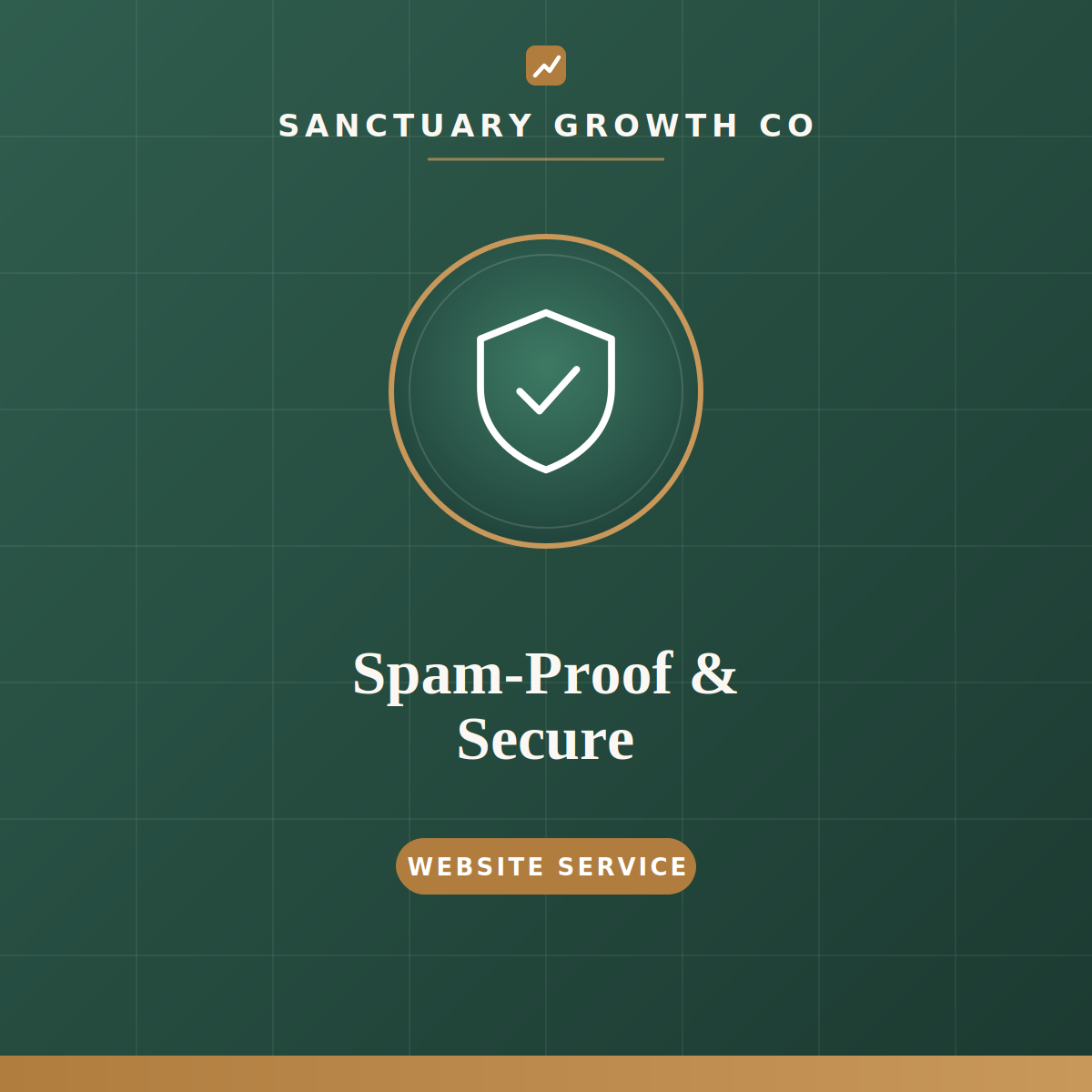 Spam-Proof and Secure Setup — Sanctuary Growth Co